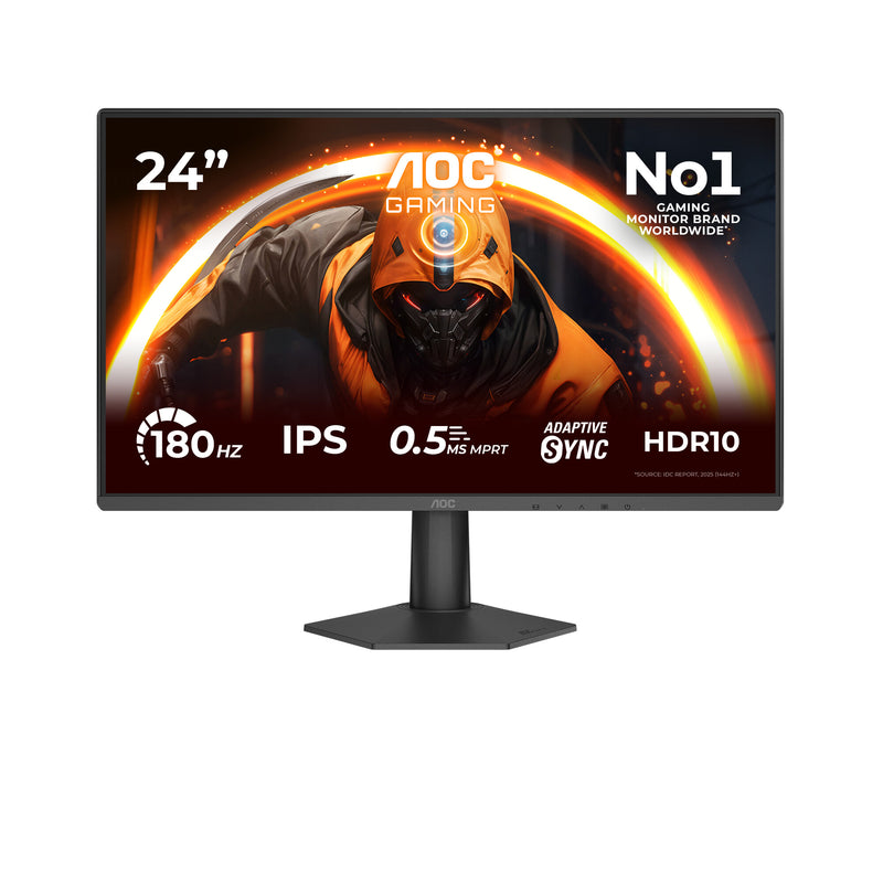 AOC 24G50F computerskærm 60,5 cm (23.8") 1920 x 1080 pixel Fuld HD LED Sort
