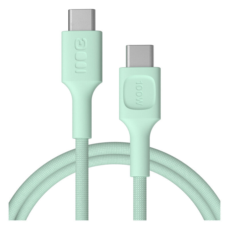 Green Cell KABGC100PS120MG USB-kabel 1,2 m USB C 0,48 Gbit/sek. 100 W Grøn
