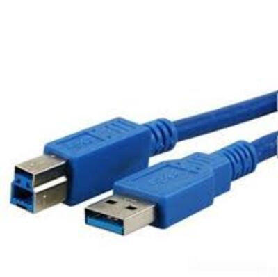 MediaRange MRCS149 USB-kabel USB 3.2 Gen 1 (3.1 Gen 1) 3 m USB A USB B Blå