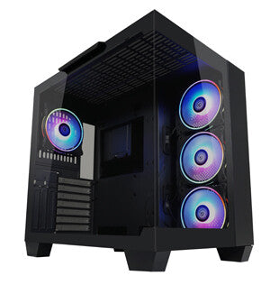 LC-Power 809B Midi Tower Sort