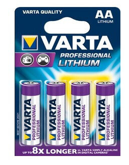 Varta 4x AA Lithium Engangsbatteri
