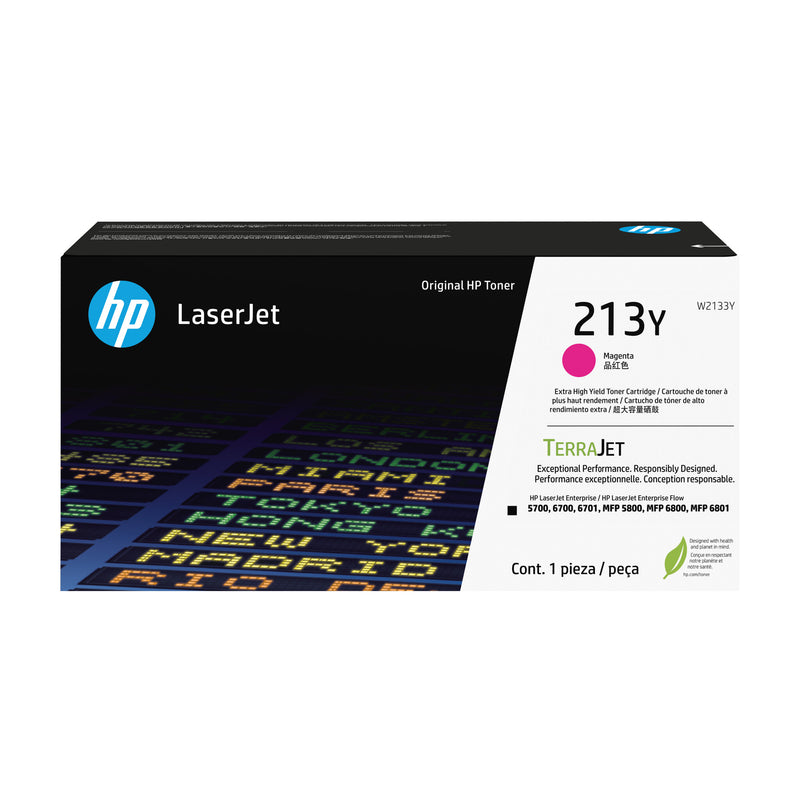 HP 213Y original LaserJet-tonerpatron med ekstra høj kapacitet, magenta