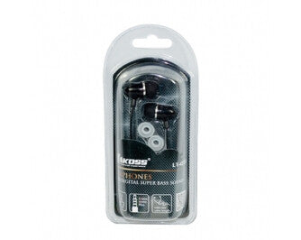 Vakoss LT-437EX hovedtelefoner/headset Ledningsført I ørerne Musik Sort