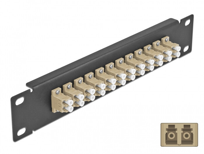 DeLOCK 66767 patch panel 1U