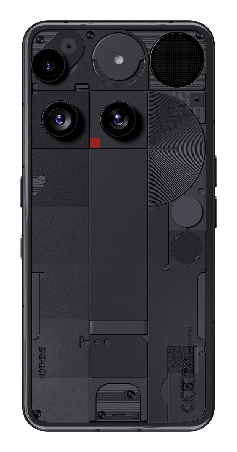 Nothing Phone (3) 16,9 cm (6.67") Dual SIM Android 15 5G 16 GB 512 GB 5150 mAh Sort
