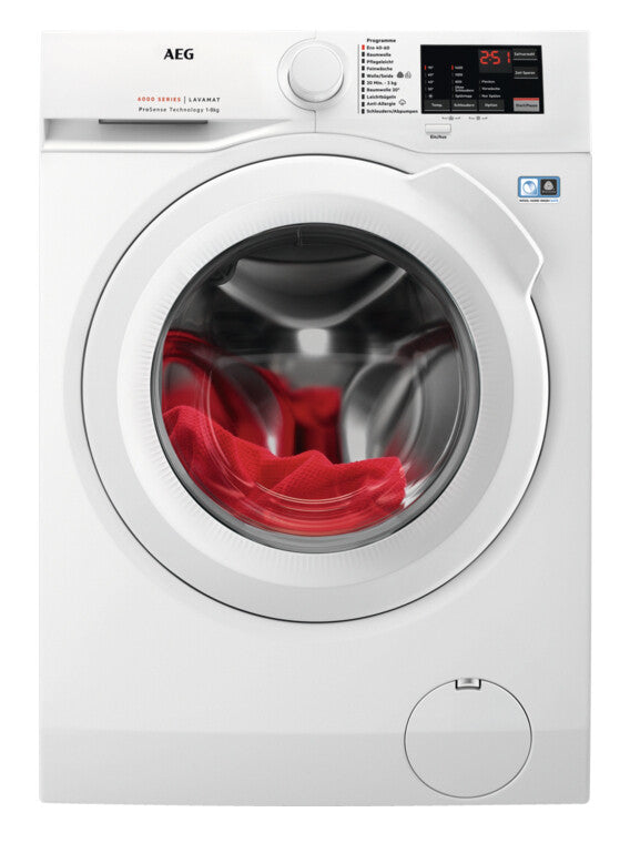 AEG Series 6000 L6FBF51488 vaskemaskine Front-læsning 8 kg 1400 rpm Hvid