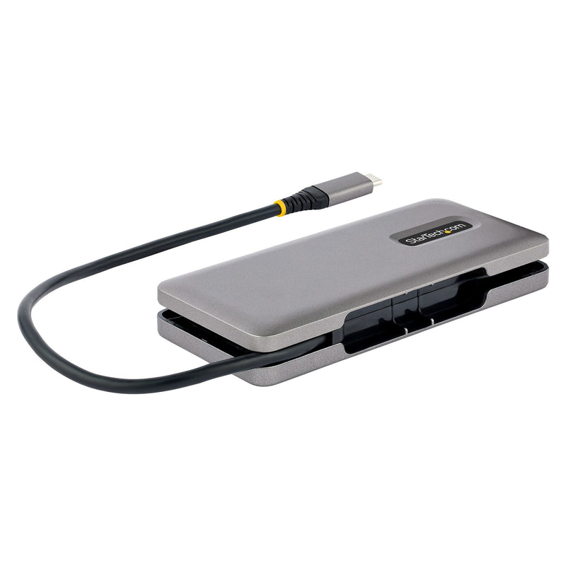 StarTech.com HB31CM4CPD3 interface hub USB 3.2 Gen 2 (3.1 Gen 2) Type-C Grå