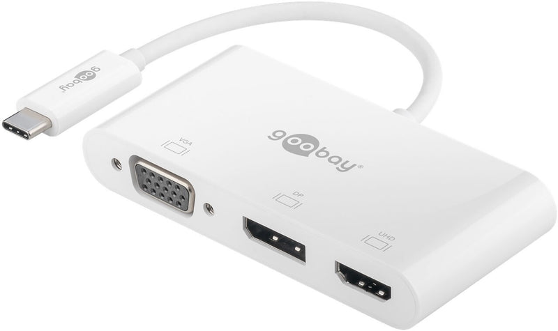 Goobay 52412 USB grafisk adapter Hvid