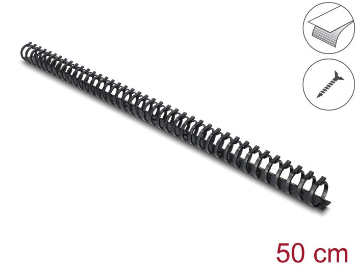DeLOCK 22075 kabelorganisator Universel Kabelkanal Sort 1 stk