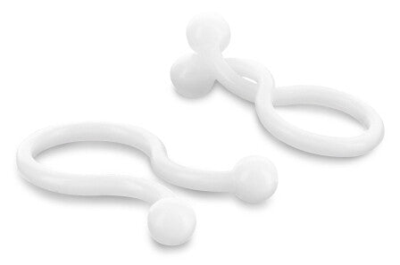 DeLOCK 22063 kabelorganisator Universel Kabelklemme Transparent 100 stk
