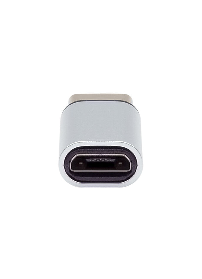ProXtend USBC-MICROBAS kabel kønsskifter USB-C USB Micro B Sølv