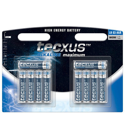 Tecxus LR03 10-BL Engangsbatteri AAA Alkaline