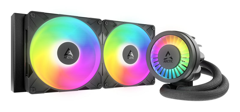 ARCTIC Liquid Freezer III Pro 280 A-RGB Processor Alt-i-en væskekøler 14 cm Sort 1 stk