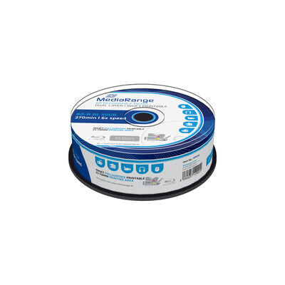 MediaRange MR510 blank Blu-ray disk BD-R DL 50 GB 25 stk