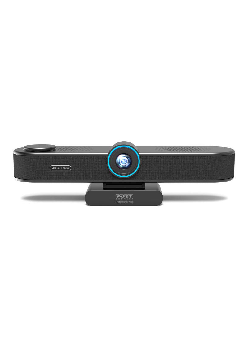 Port Designs 902005 videokonferencekamera 8,29 MP Sort 3840 x 2160 pixel 30 fps CMOS 25,4 / 2,8 mm (1 / 2.8")