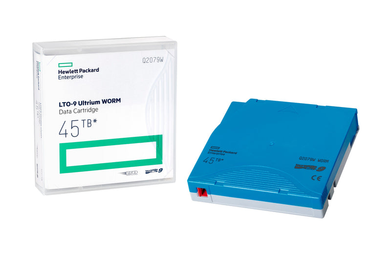 HPE LTO-9 Ultrium 45TB WORM Data Cartridge Tomt databånd 1,26 cm