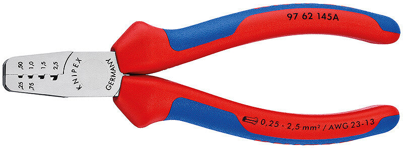 Knipex 97 62 145 A kabelklipper Kombinationsværktøj Sølv