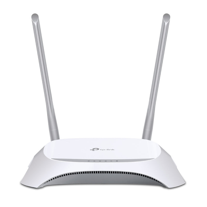 TP-Link TL-MR3420 trådløs router Hurtigt ethernet Enkelt band (2,4 GHz) Sort, Hvid