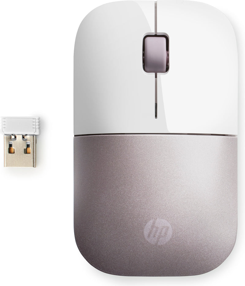 HP Z3700 trådløs mus - hvid/lyserød