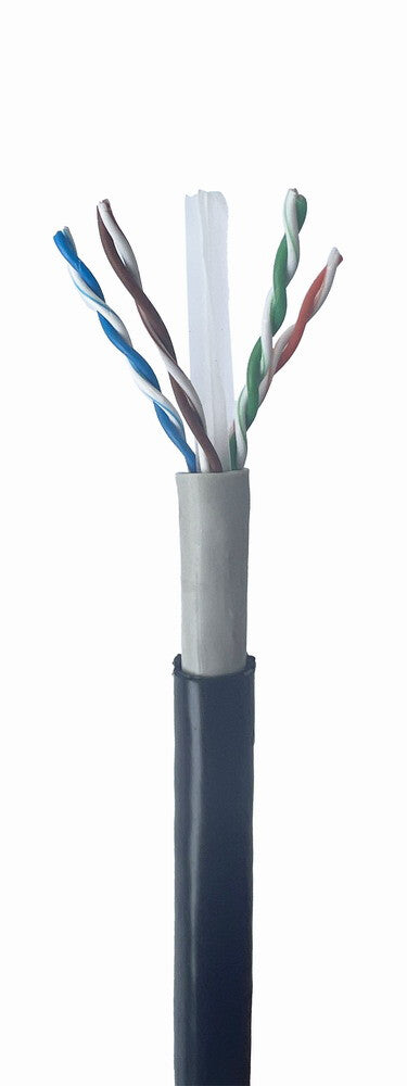 Gembird CAT6 UTP LAN outdoor cable solid 305m black netværkskabel Sort U/UTP (UTP)