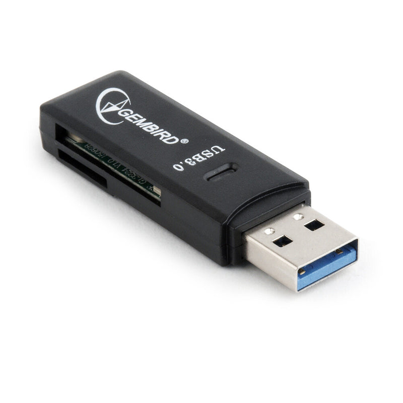 Gembird UHB-CR3-01 kortlæser USB Sort