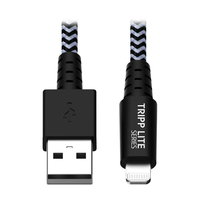 Tripp Lite M100-006-HD Lightning kabel 1,8 m Sort, Metallic