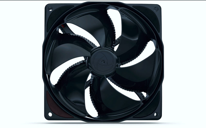 Noiseblocker B12-PS-BL Computerkabinet Ventilator 12 cm Sort