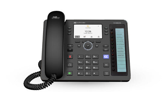 AudioCodes C436HD IP-telefon Sort LCD