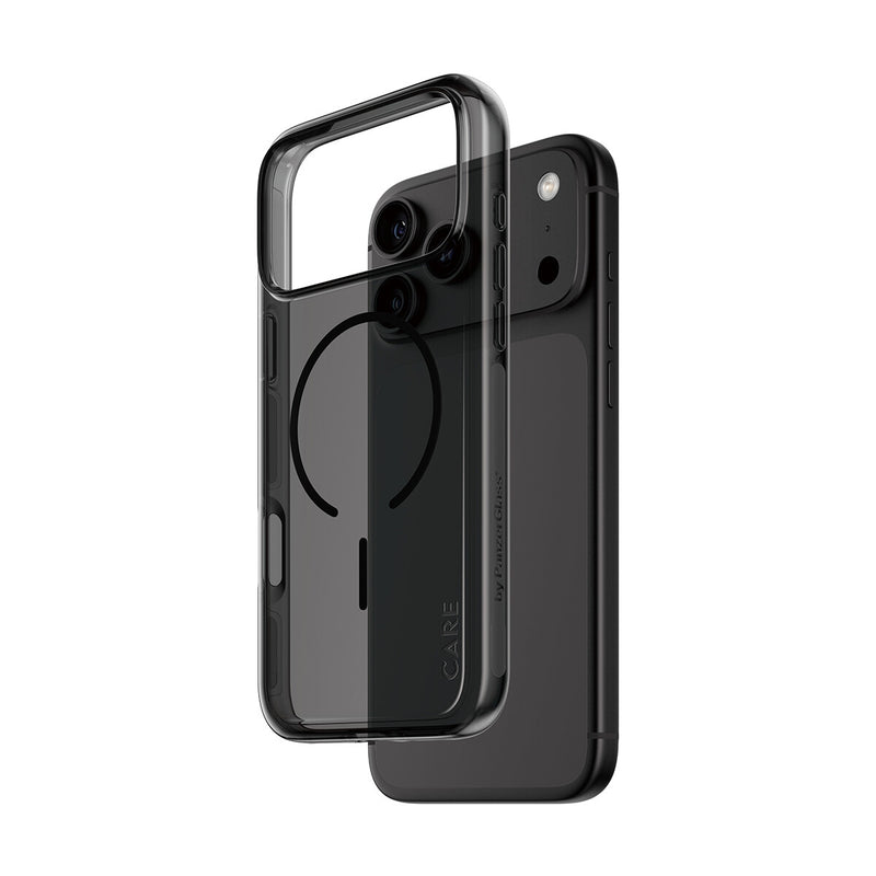 PanzerGlass CARE™ by ® Urban Explorer Case Smokey m. Sort MagSafe iPhone 18 Pro Max | 17 Pro Max