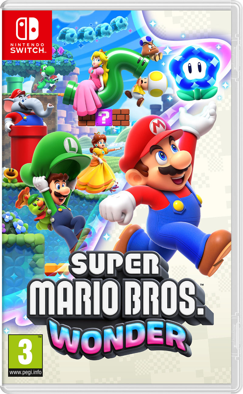Nintendo Super Mario Bros. Wonder Standard Tysk, Hollandsk, Engelsk, Spansk, Fransk, Italiensk, Japansk, Koreansk, Portugisisk, Russisk Nintendo Switch