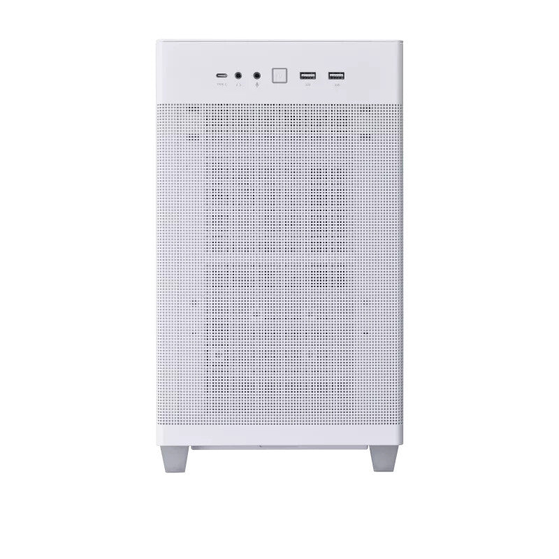 ASUS PRIME AP201 CASE TG WHITE Mini Tower Hvid