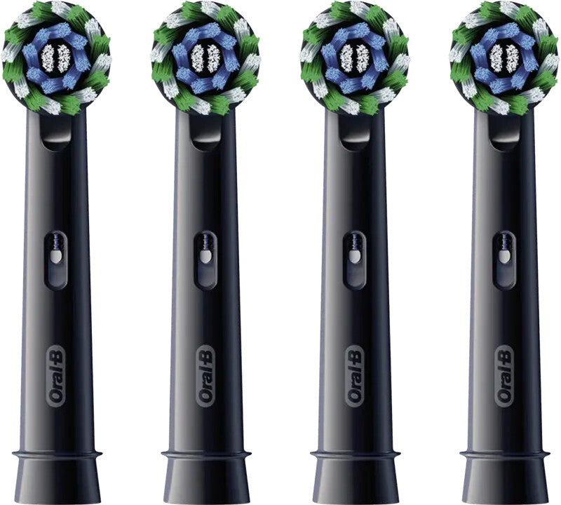 Oral-B 015431 børstehoved til elektrisk tandbørste 4 stk Sort