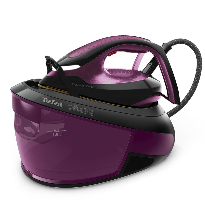 Tefal Express Vision SV8152 2800 W 1,8 L Durilium AirGlide Autoclean soleplate Lilla, Sort