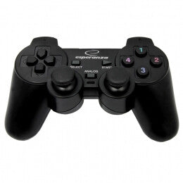 Esperanza EG106 spil-controller Sort USB 2.0 Joystick Analog/digital PC, Playstation 2, Playstation 3