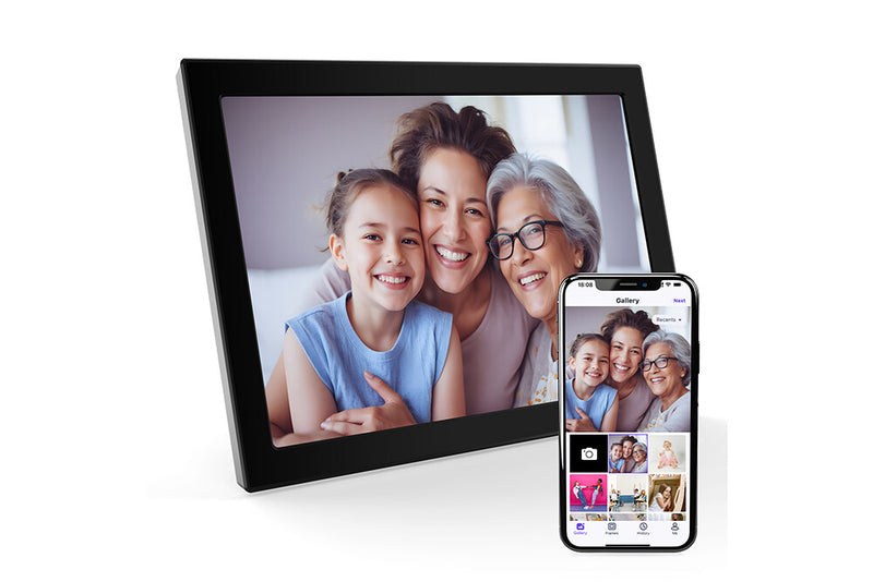 Xoro XOR107372 digital fotoramme 25,6 cm (10.1") Berøringsskærm Wi-Fi