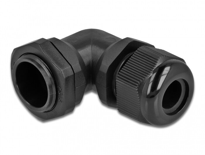 DeLOCK 60333 kabelforskruning Sort Plast 1 stk