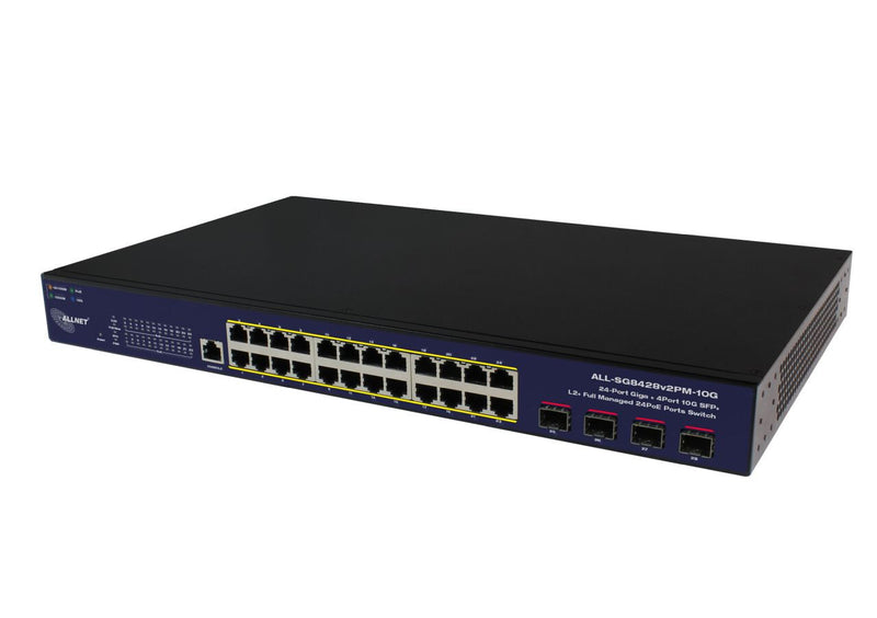 ALLNET 213130 Administreret L2 Gigabit Ethernet (10/100/1000) Strøm over Ethernet (PoE) Sort