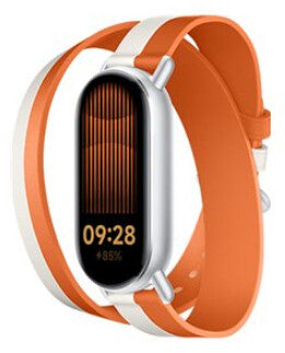 Xiaomi BHR8724GL Smart bærbart (wearable) tilbehør Rem Orange, Hvid Læder, Polyurethan (PU)