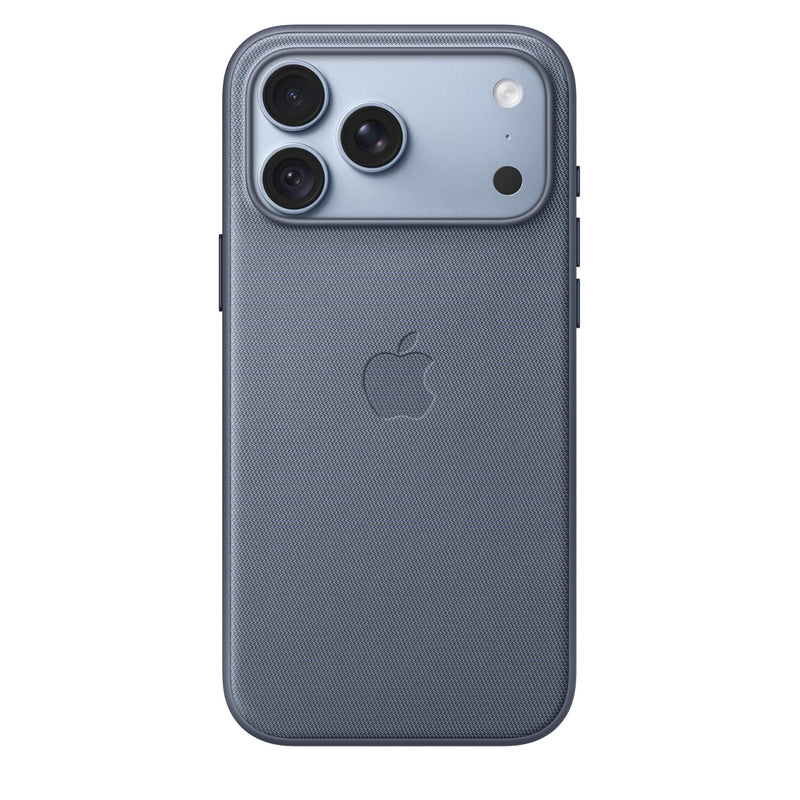 Apple TechWoven-etui med MagSafe til iPhone 18 Pro Max – lys denimblå