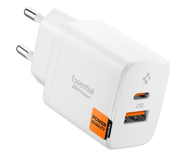 Spigen Essential EE202EU Universel Hvid Vekselstrøm Indendørs