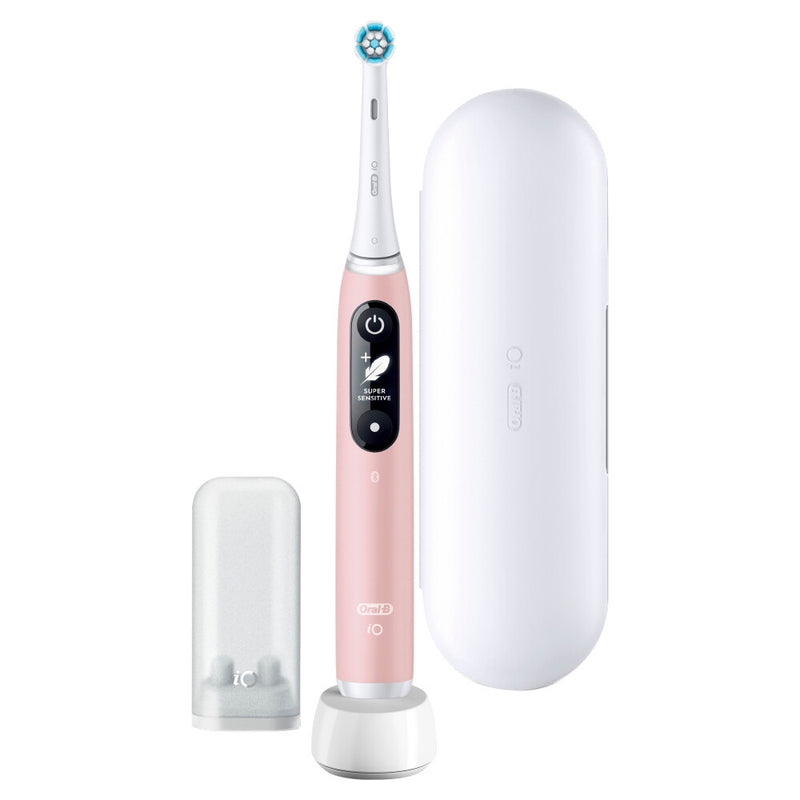 Oral-B 445197 elektrisk tandbørste Voksen Vibrerende tandbørste Lyserød, Hvid