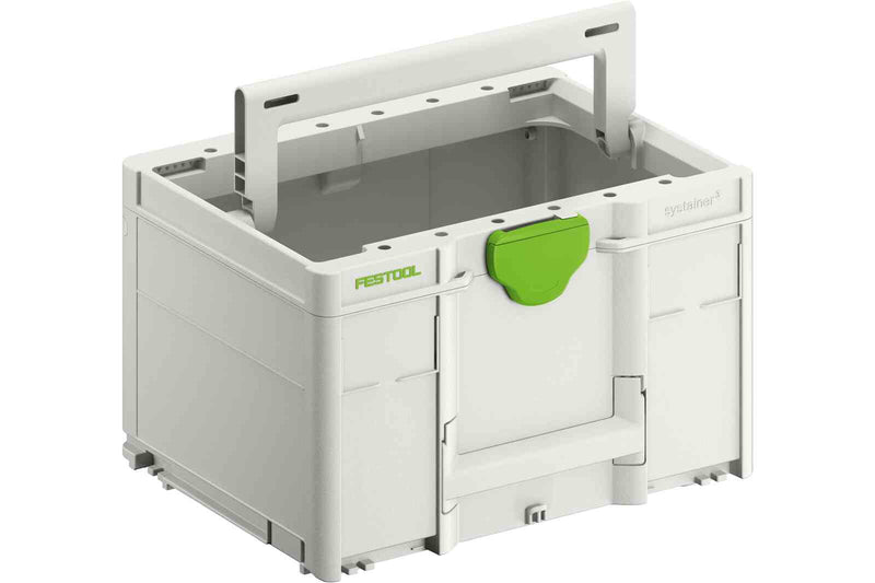Festool SYS3 TB M 237 Værktøjskasse Grøn, Hvid