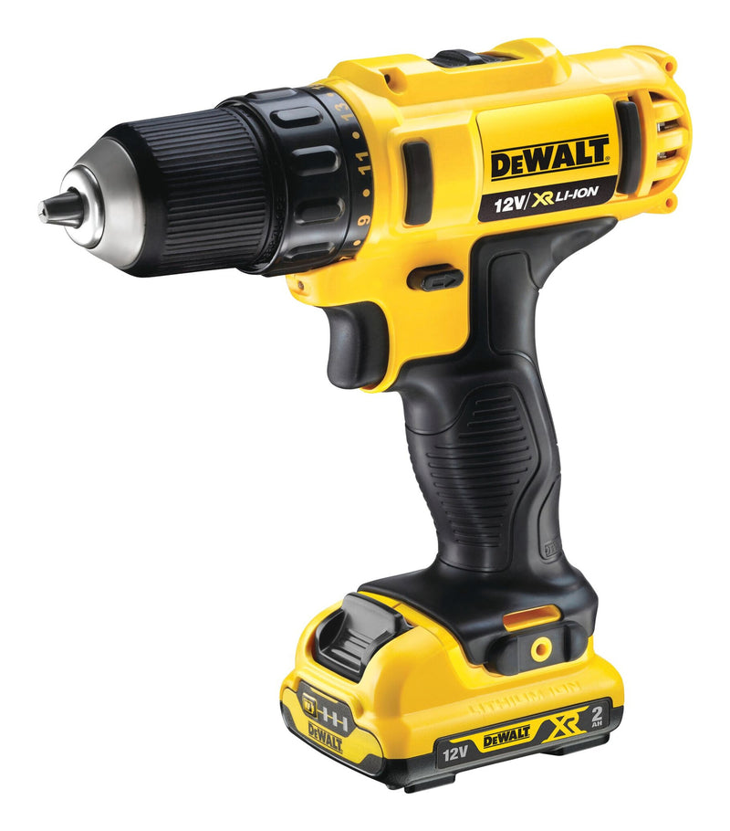 DeWALT DCD710D2 Nøglefri 1,1 kg Sort, Gul