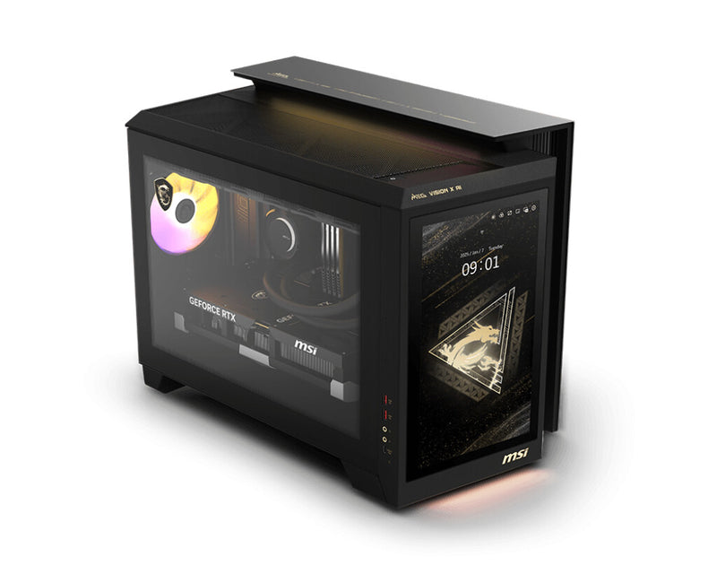 MSI MEG Vision X AI 2NVV7-009AT Intel Core Ultra 7 265K 32 GB DDR5-SDRAM 2 TB SSD NVIDIA GeForce RTX 5080 Windows 11 Home Desktop PC Sort