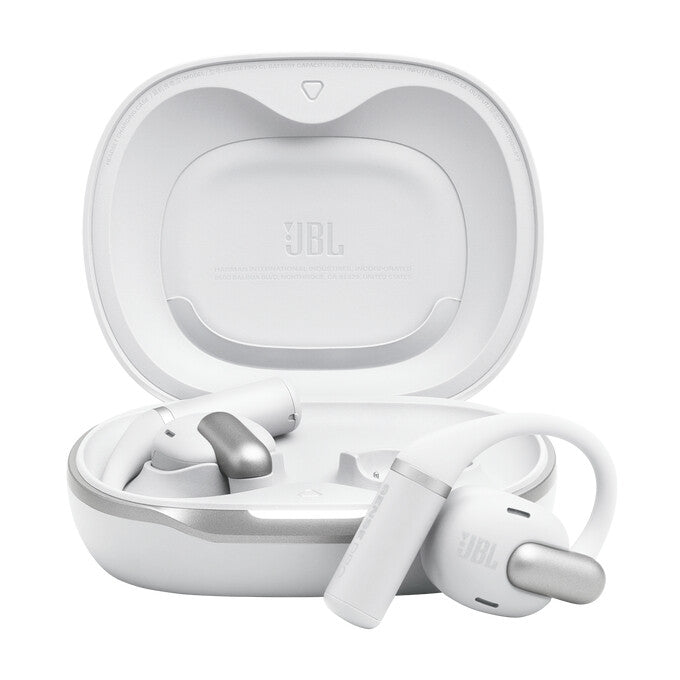 JBL Sense Pro Headset True Wireless Stereo (TWS) Ørekrog Opkald/musik USB Type-C Bluetooth Opladningsstativ Hvid