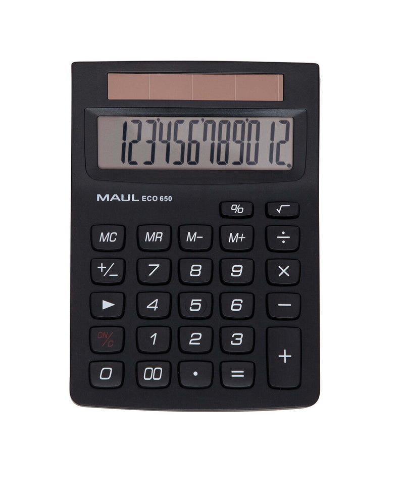 MAUL ECO 650 regnemaskine Lomme Basis Sort