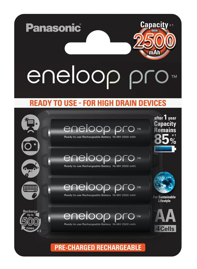Panasonic eneloop pro Genopladeligt batteri AA