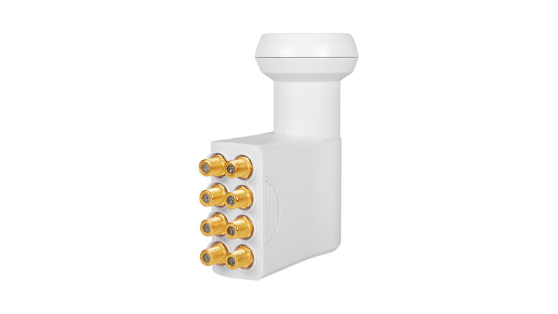 Megasat 0401088 Low Noise Block downconverter (LNB) Octo LNB 10,7 - 12,75 GHz Hvid
