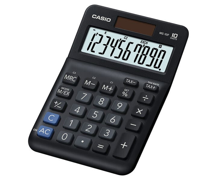 Casio MS-10F regnemaskine Desktop Basis Sort