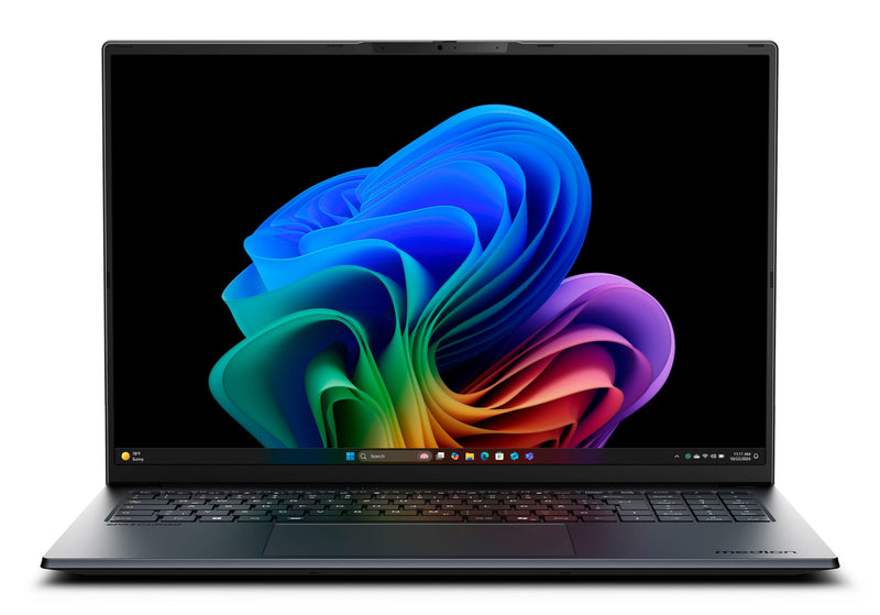 MEDION SPRCHRGD 16 S1 OLED; Copilot+ PC Intel Core Ultra 7 258V Laptop 40,6 cm (16") 2.8K 32 GB LPDDR5x-SDRAM 1 TB SSD Wi-Fi 7 (802.11be) Windows 11 Home Grå